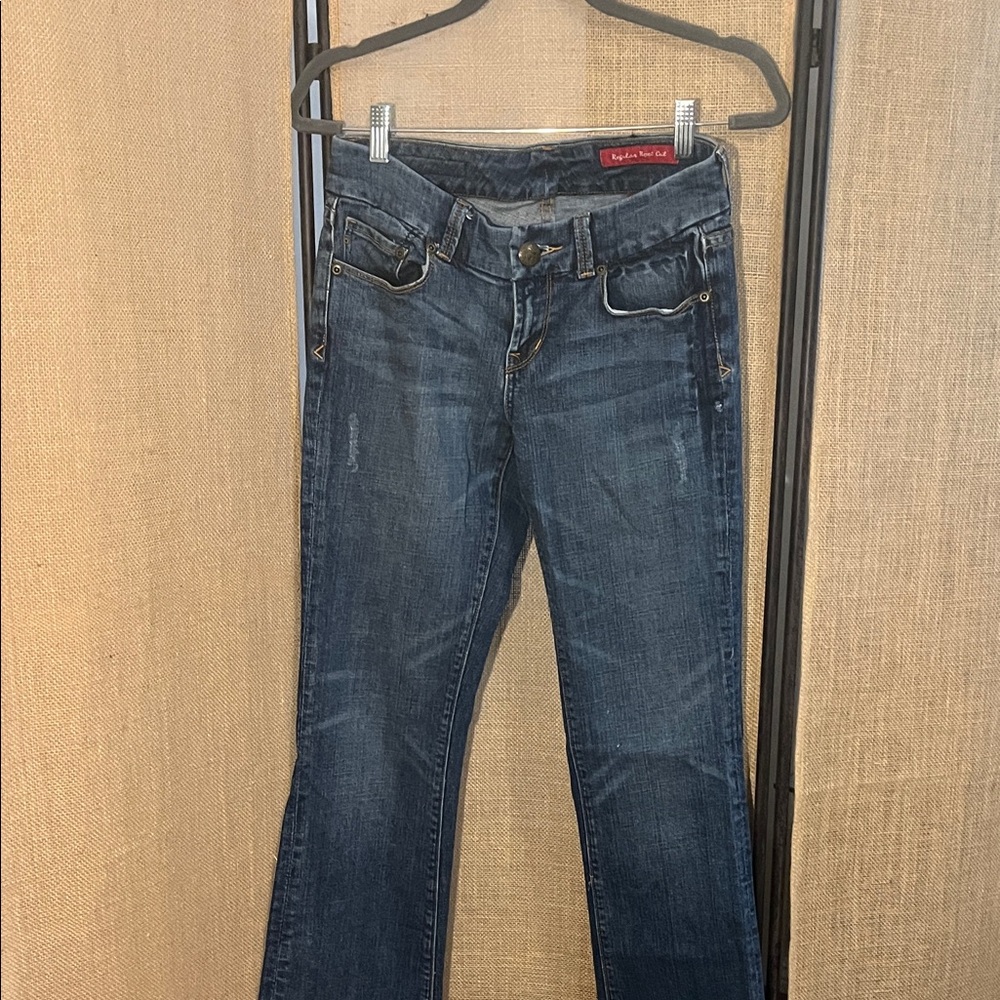 Seven7 Women's Indigo Boot Cut Jeans